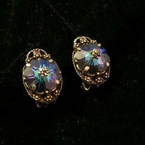 Spectacular Vintage Clip Earrings